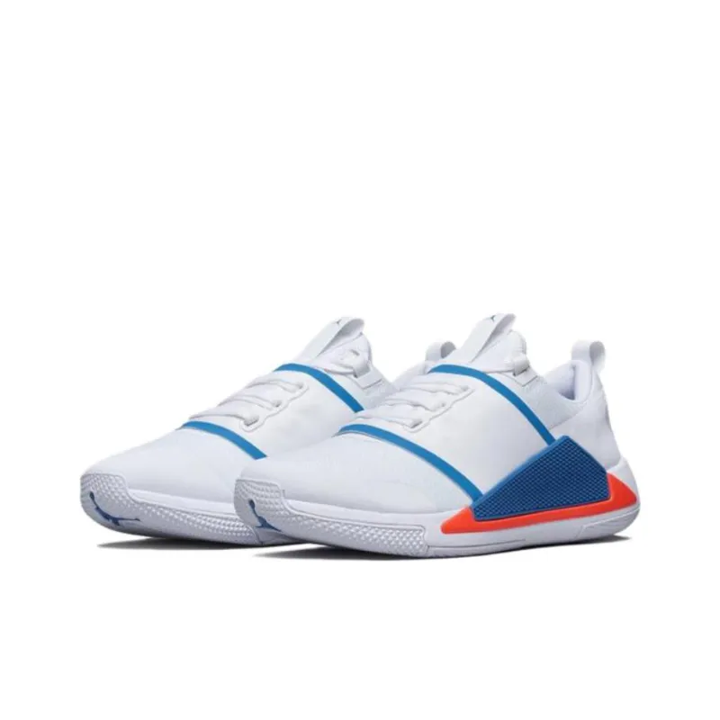 Jordan Delta 1 Speed Tr Cushioning Wear-Resistant Low-Top Running Shoes Men's White Blue-1