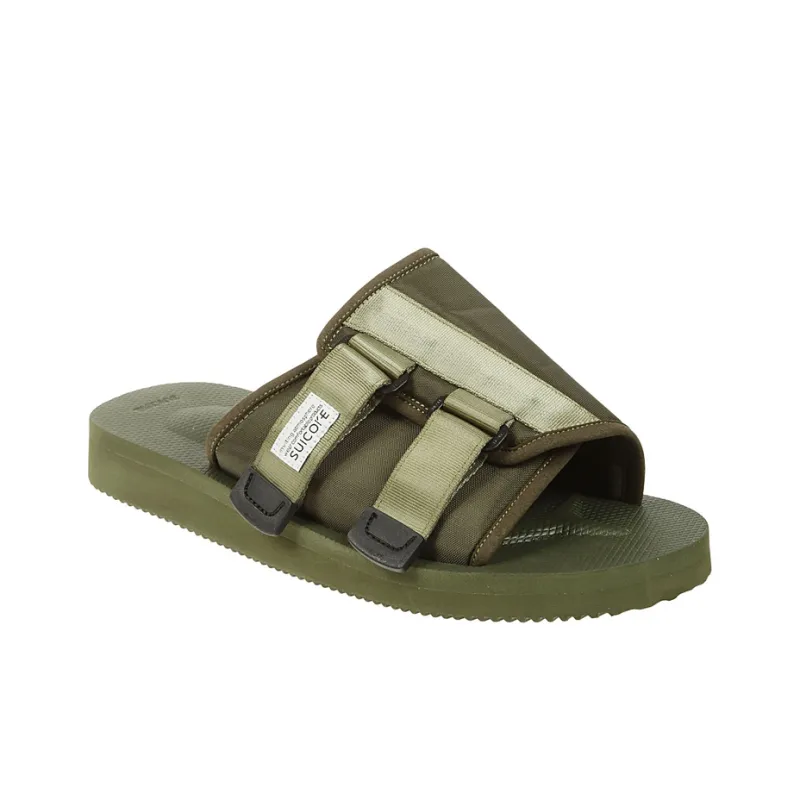 Suicoke Abrasion Resistant Slide Slippers Men's Green-1