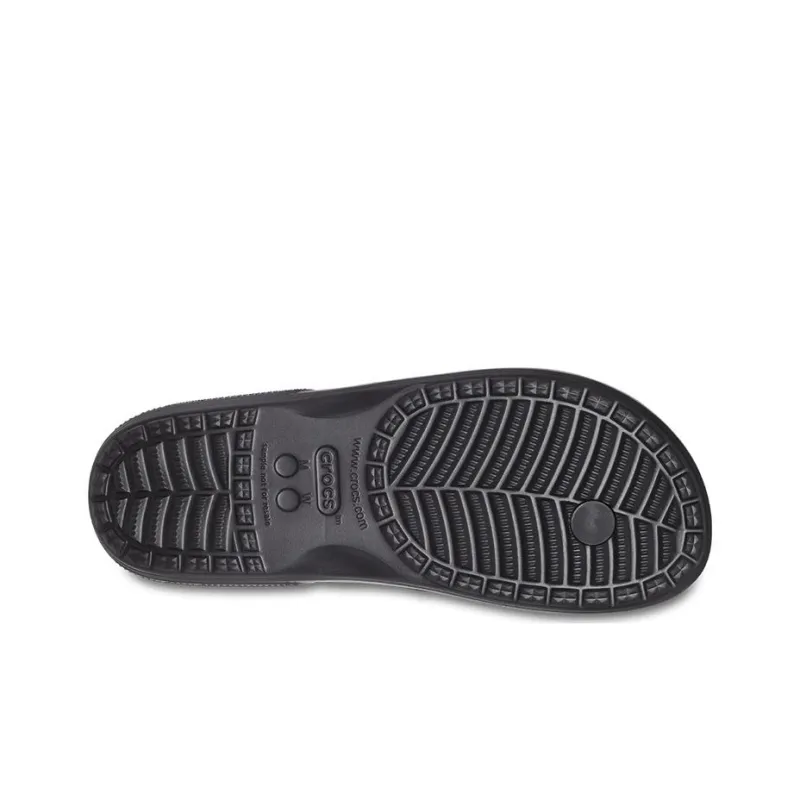 Crocs Classic Crocs Flip Casual Flip Flops Unisex Black-5