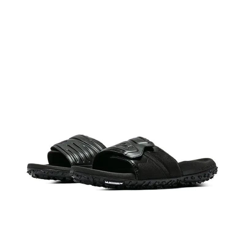 Under Armour Fat Tire Slides 'Black'-2