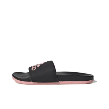 Adidas Adilette Comfort Slide 'Black Glow Pink' Women's
