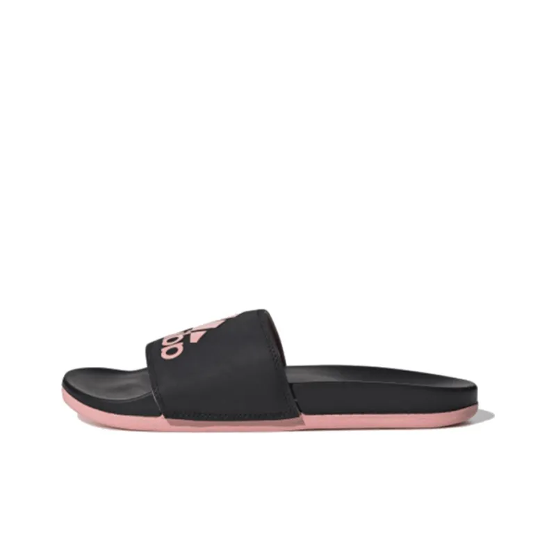 Adidas Adilette Comfort Slide 'Black Glow Pink' Women's-0