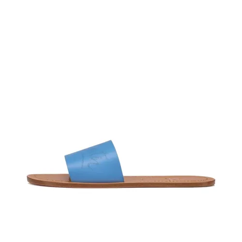 Christian Louboutin Slide Slippers Men Blue