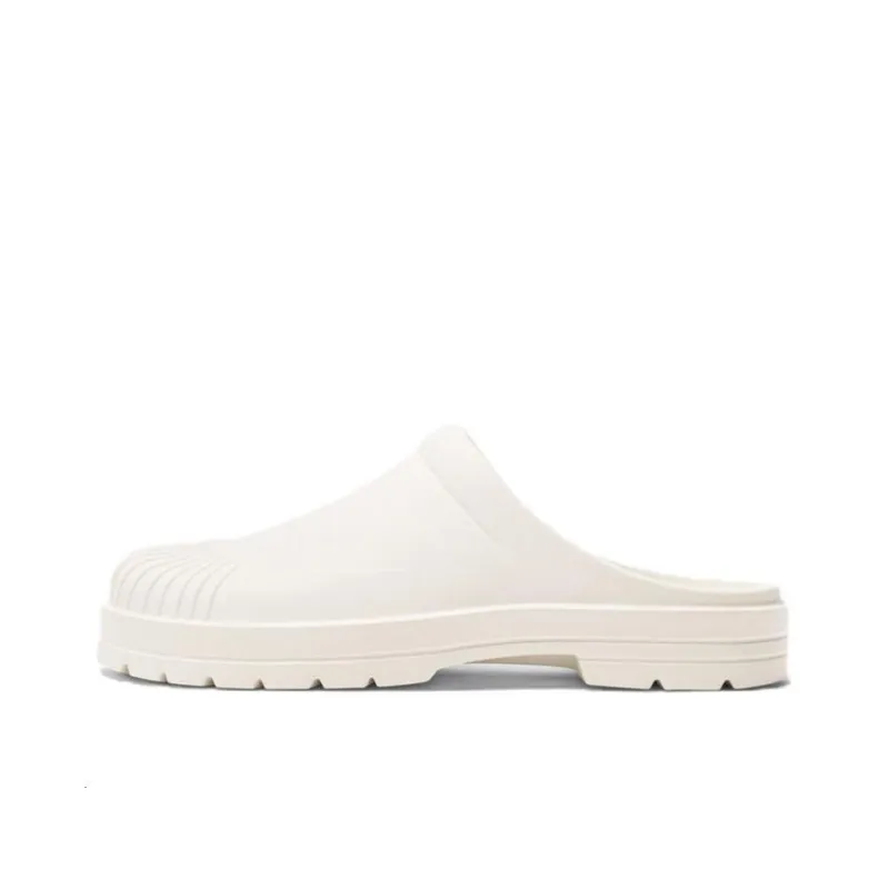 ZARA Quiet Wrap-toe Slippers Men's Light Beige Yellow-0