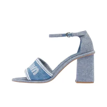 MIU MIU Strap Sandals Women's Blue