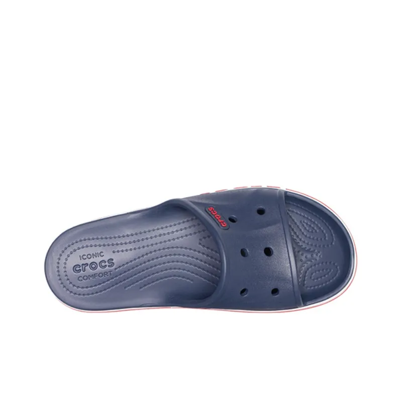Crocs Bayaband Clog Blue White Red Unisex Slippers-2