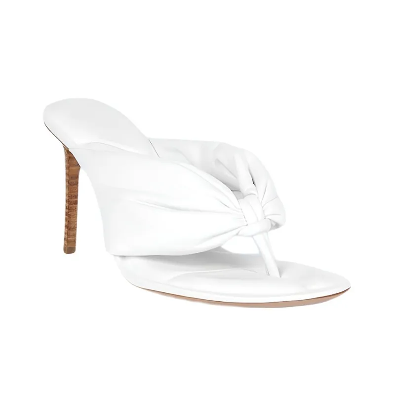 Jacquemus Nocio Knotted Padded Sandals-2