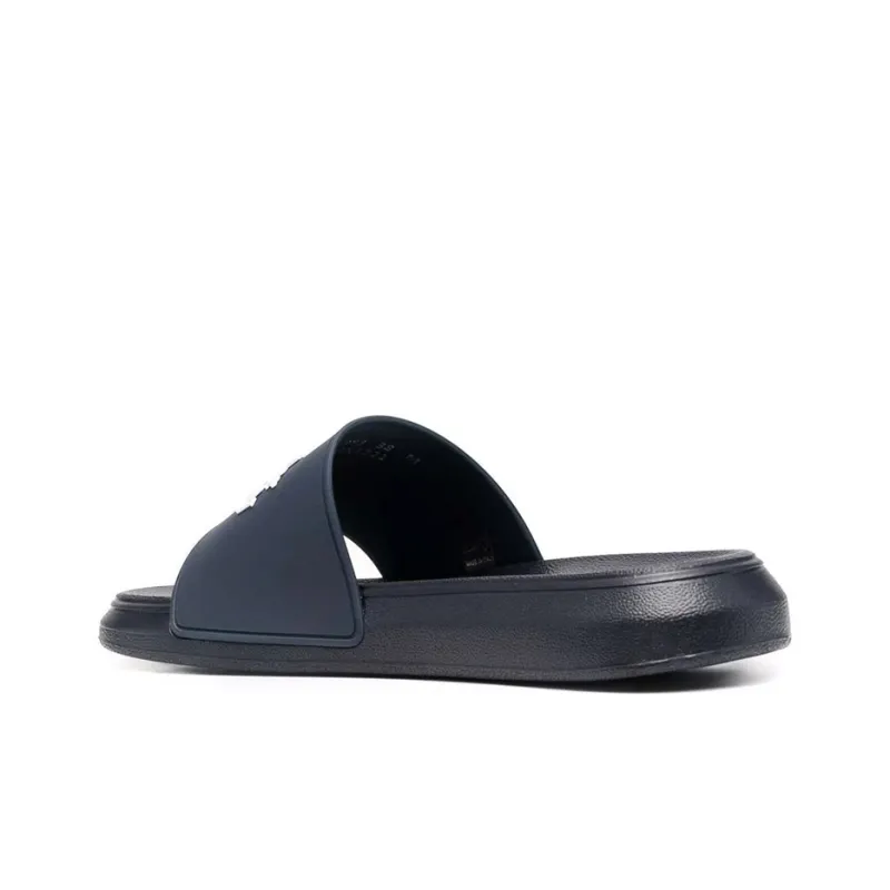 Alexander McQueen Pool Slide Navy Women's-2