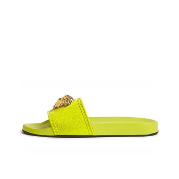 FANSIZHE PALAZZO Antibacterial Slide Slippers Women's Yellow