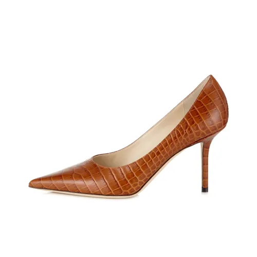 Jimmy Choo LOVE High Heels Women's Brown