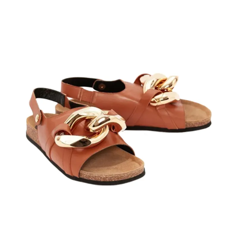 JW Anderson Chain Flat Sandals Women's-2