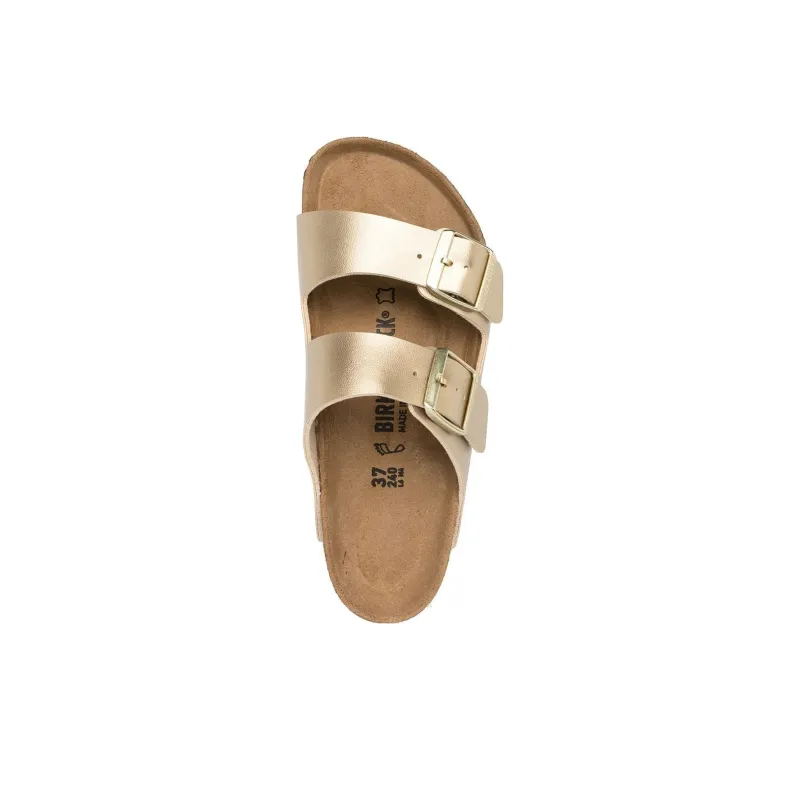Birkenstock Arizona Birko-Flor Gold Women's-4