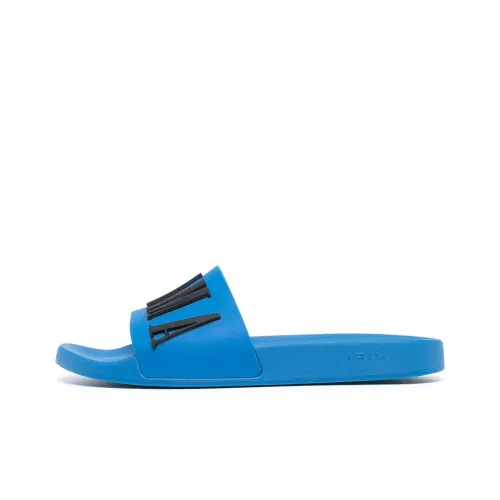 AMIRI Rubber Classic Logo Pool Slide 'Blue'