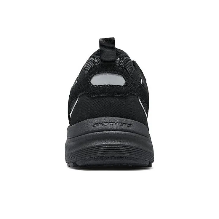 Skechers Go Walk Fle Breathable Lightweight Rebound Low Top Casual Shoes Men's Black-4