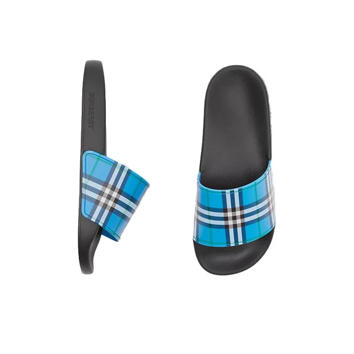 Burberry Check Slides Women's-3