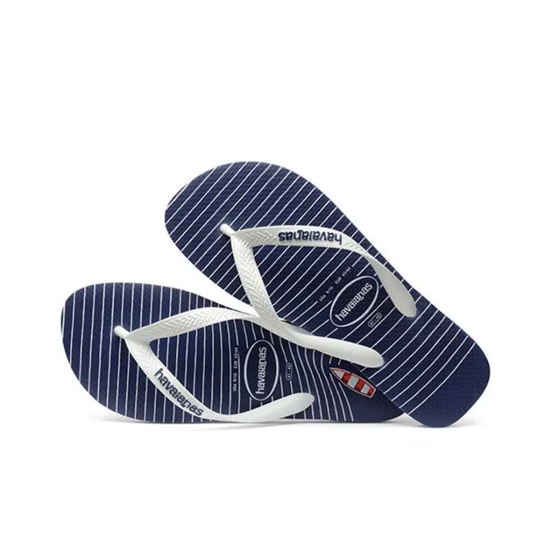 Havaianas Quiet, Odor Resistant, Quick Dry Flip Flops Unisex Blue-3