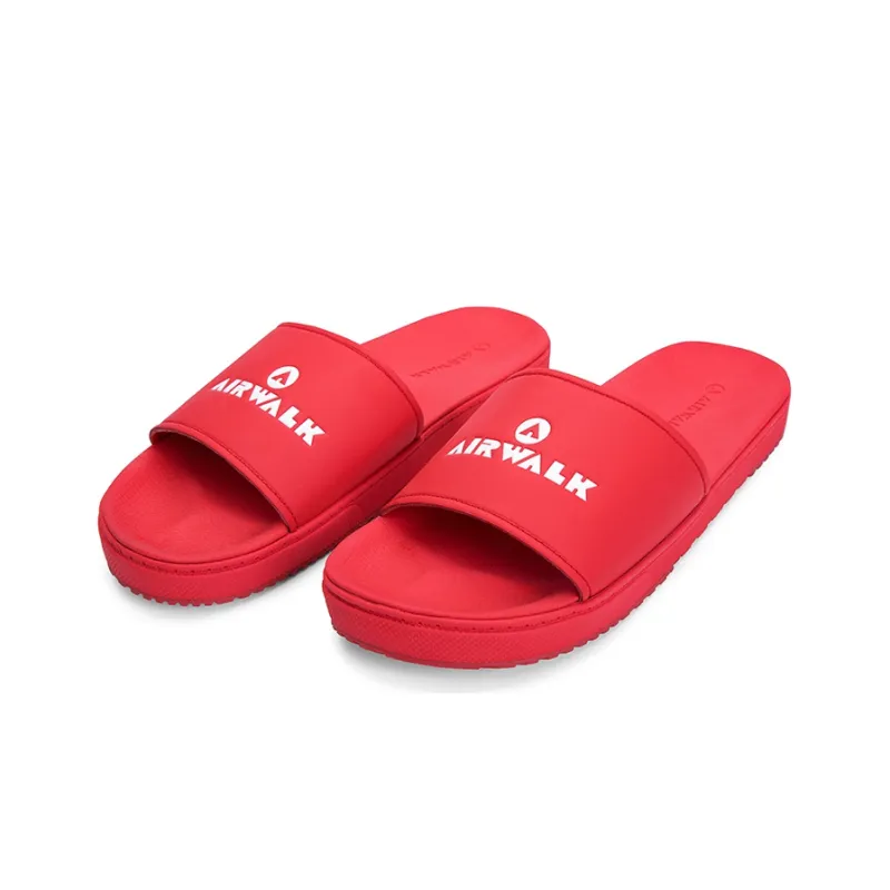 Airwalk Slide Slippers Men Red-4