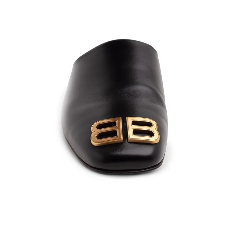 Balenciaga Leather Mules Women's-2