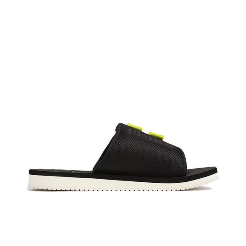 PUMA Wilo Lux Sandal Slide Black/Yellow-1
