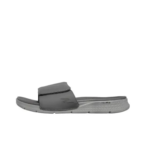Skechers Go Consistent Sandal Rubber Sole Slide Slippers Men's Gray