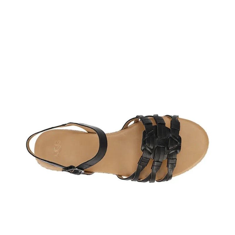 UGG Larisa Black Sandals Women's-3