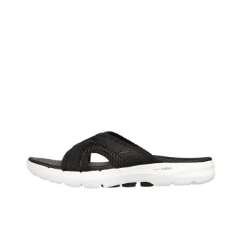 Skechers Go Walk 6 Slide Slippers Women's Black