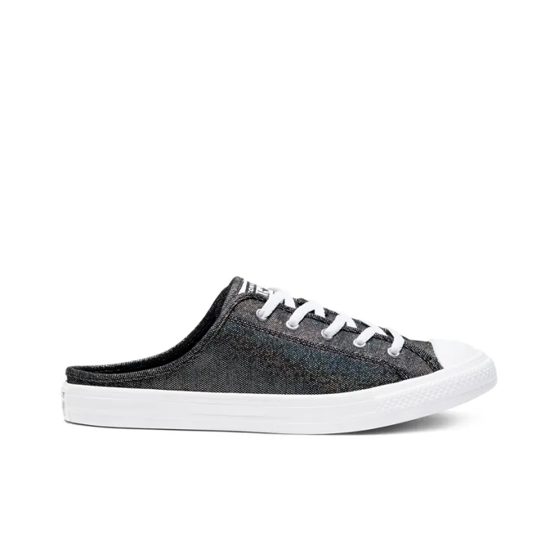 Converse Chuck Taylor All Star Dainty Mule Metal Black Pedal Casual Canvas Shoes Women's-1