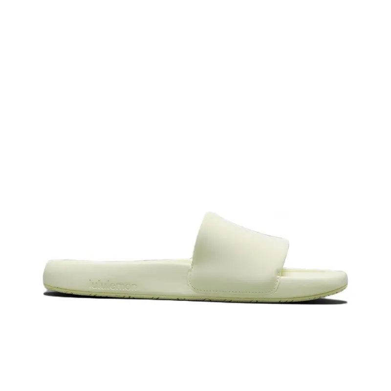 Lululemon Restfeel Slide Slip Resistant Slide Slippers Women's Lemon-1