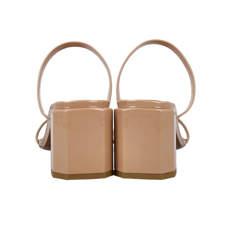 By Far One Strap Sandals Women's Nude-4