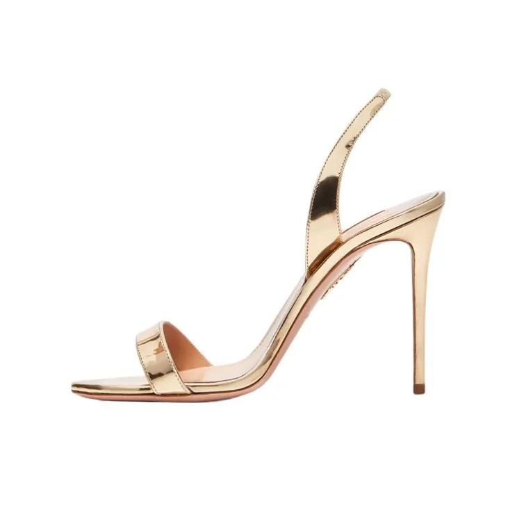 AQUAZZURA So Nude 110mm Slingback Sandals-0