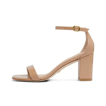 Stuart Weitzman/SW Nudistcurve 75 One Strap Sandals Women's Flesh Pink