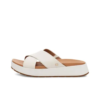 UGG Emily Stylish Sandals Women's Jasmine White