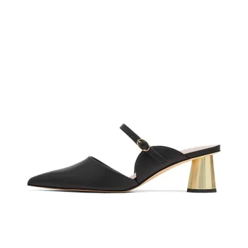 CHARLES&KEITH Stylish Sandal 5cm Women's Black