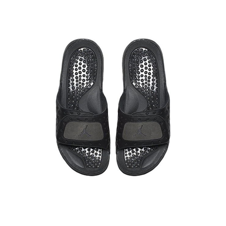 JORDAN Hydro 13 Slide Black Cat POIZON