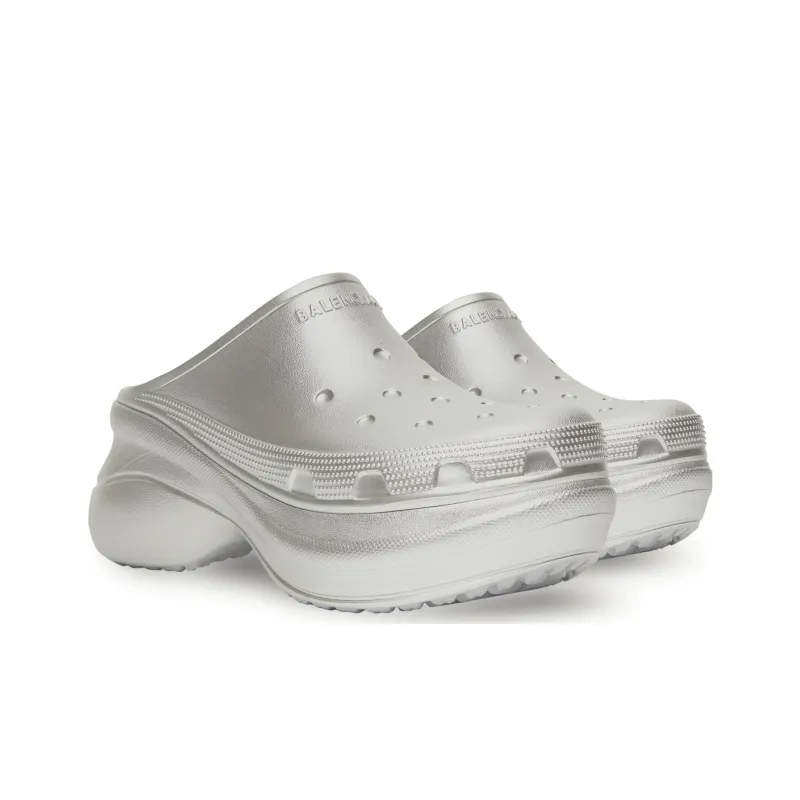 Balenciaga X Crocs Logo-debossed Mules-2