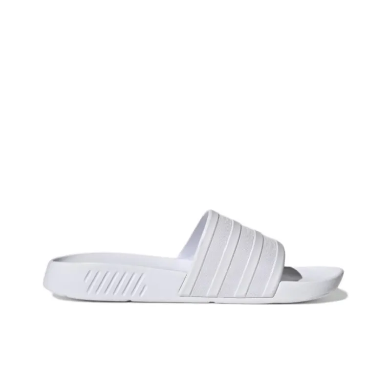 Adidas Racer Tr Slides Cozy Wear Resistant White Unisex Slippers-1
