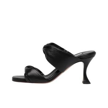 AQUAZZURA Twist 75mm Leather Mules