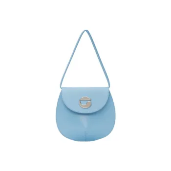 COPERNI Leather Handbag Shoulder Bag Women's Blue