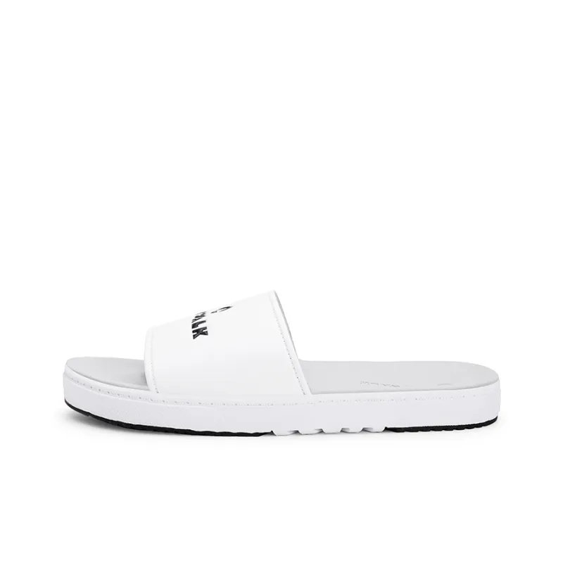 Airwalk Slide Slippers Men White-0
