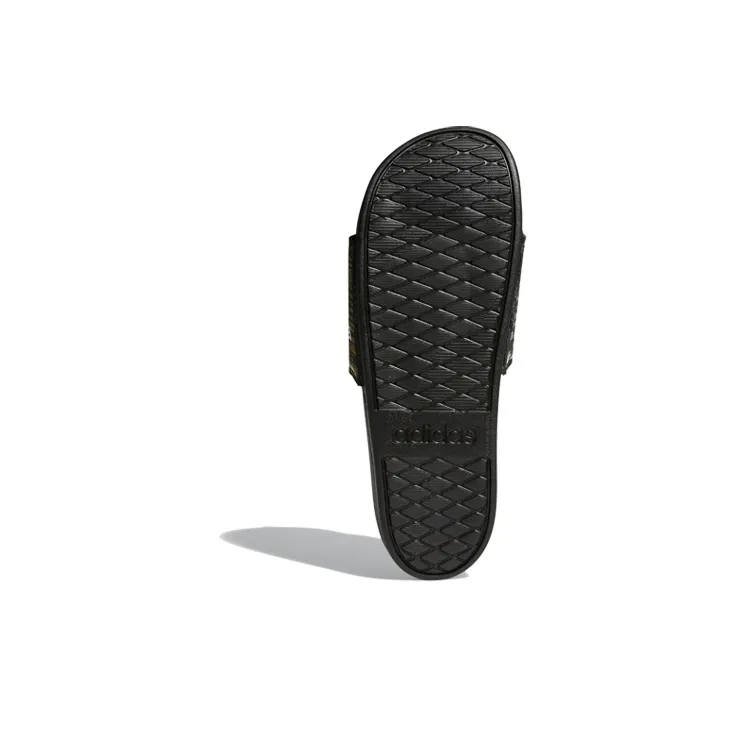 Adidas Adilette Comfort Black Gold Slippers 'Black Gold'-5