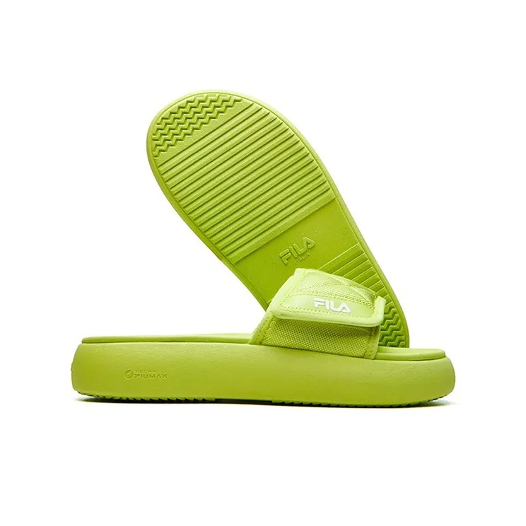 FILA FUSION Slide 'Volt Green' Women's-5