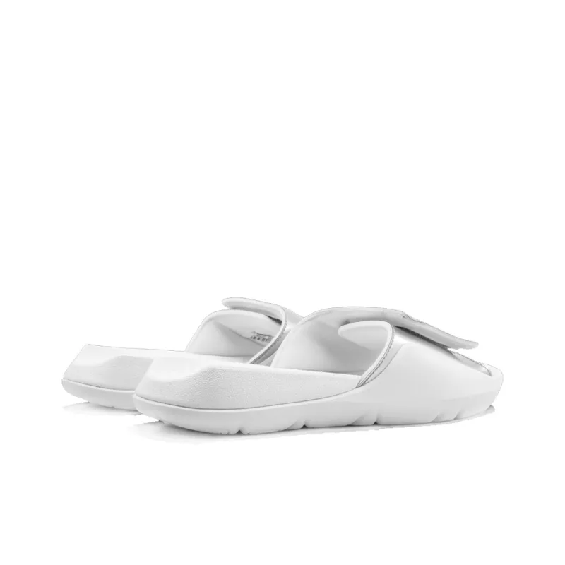 Jordan Hydro 7 White Silver-2