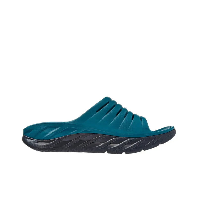 HOKA ONE ONE Ora Recovery Slide 2 Blue Coral Butterfly-1