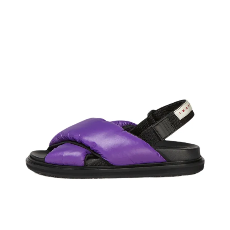 MARNI One Strap Sandals Women's Purple-0