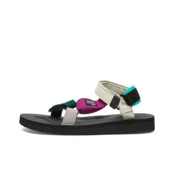 HAY x Suicoke DEPA-AabHY Stylish Sandals Men's Purple Gray Green