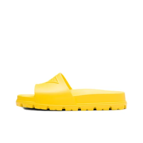 PRADA Slide Slippers Men Yellow