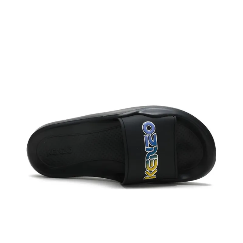 KENZO Slide Slippers Women's Black-4