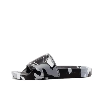 Champion Ipo Camo Slide Kids 'Black White'