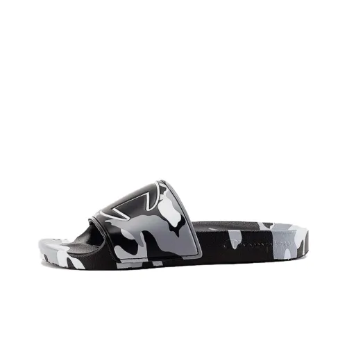 Champion Ipo Camo Slide Kids 'Black White'