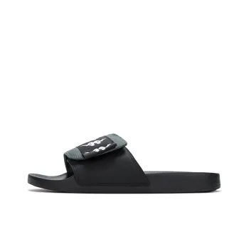 Kappa Slip-Resistant Slide Slippers Unisex Black Gray